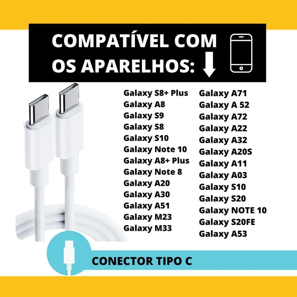 Miniatura Carregador Samsung 20W Turbo USB-C