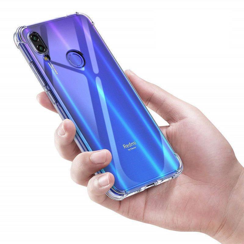 Miniatura Capa Silicone Anti Impacto Xiaomi Redmi Note 7 Transparente