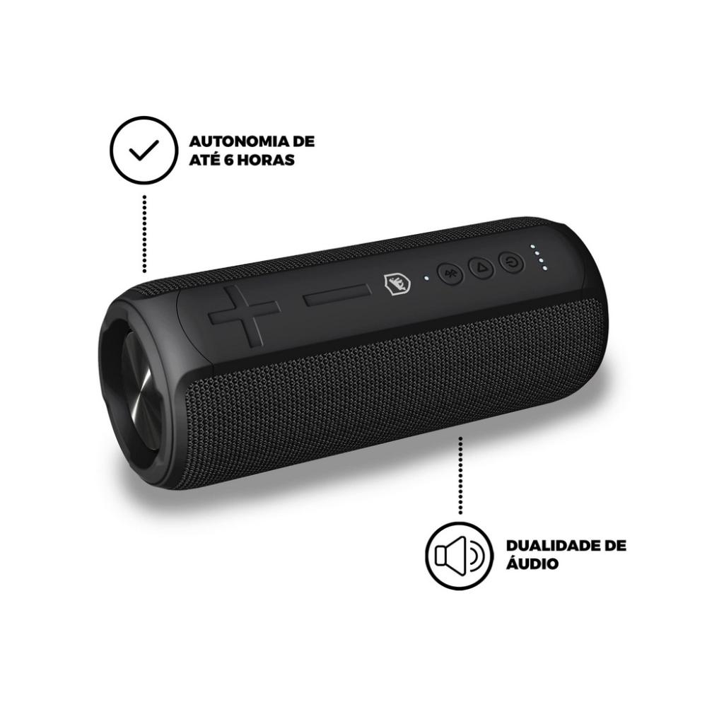 Miniatura Caixa de Som Bluetooth Atomic 20w - Gshield