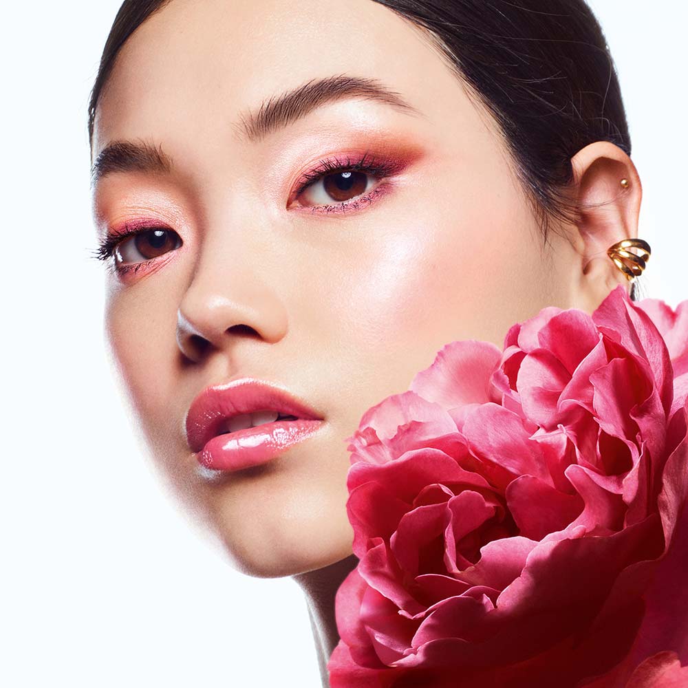 Lip Oil Guerlain - Kiss Kiss Bee Glow 258 Rose