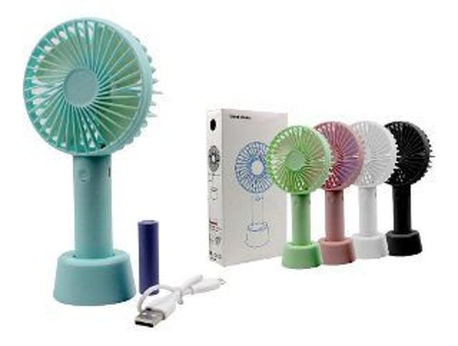 Miniatura Mini Ventilador Portátil Para Secar Bases Maquiagem E Outros