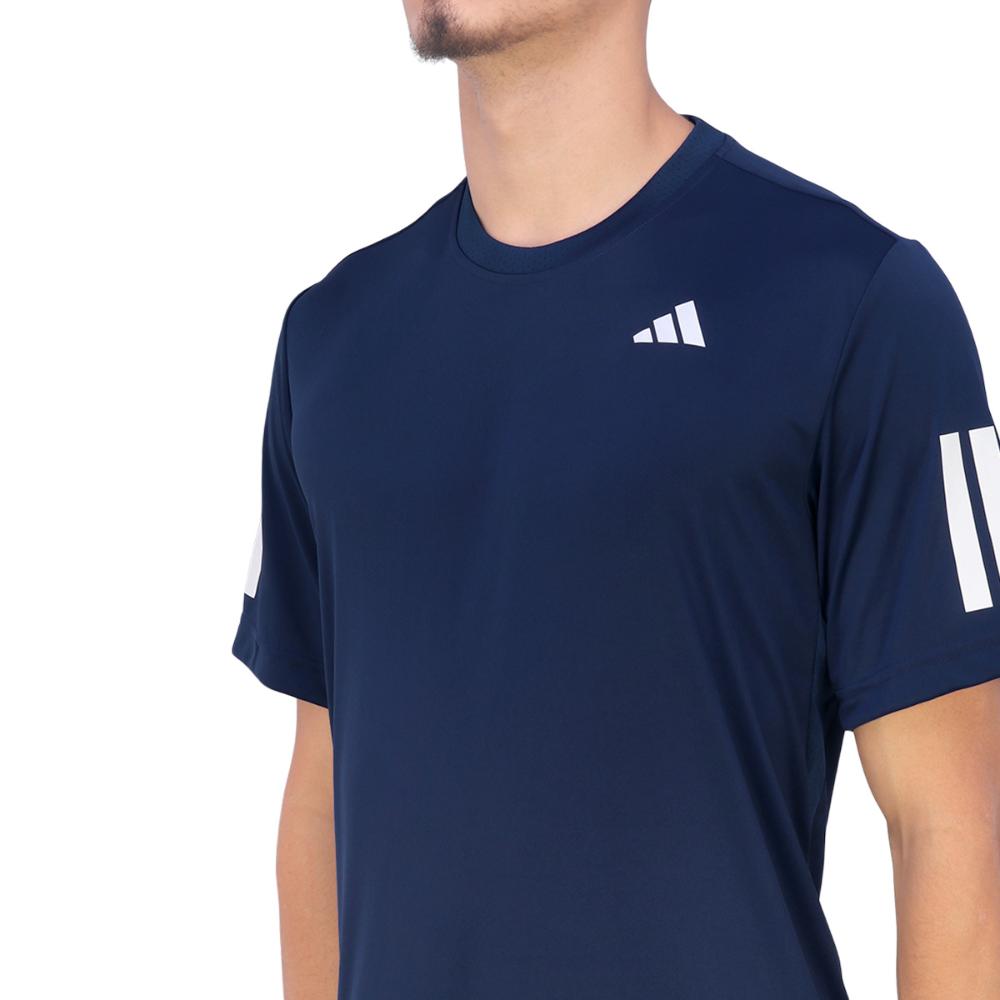 Miniatura Camiseta Adidas Club Tennis Climacool Três Listras Marinho G