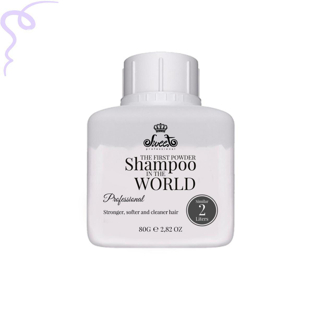 Miniatura Shampoo Em Pó Sweet Hair The First Powder Limpeza Profunda