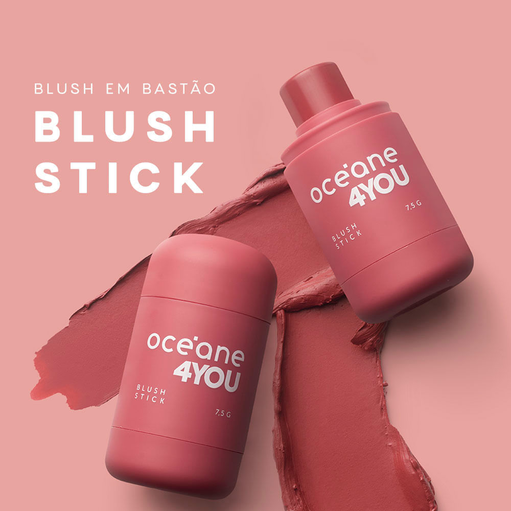 Blush em Bastão Océane 4 You Blush Stick 7,5g Balloon