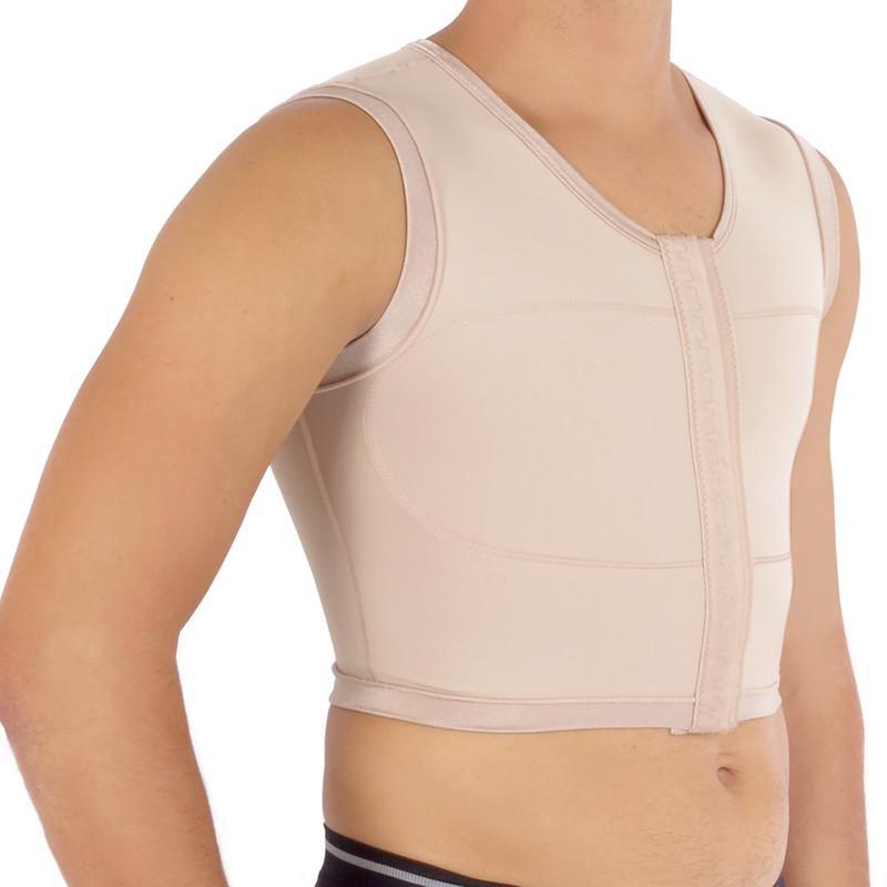 Miniatura Colete Masculino - Fecho Frontal Tamanho M Nude