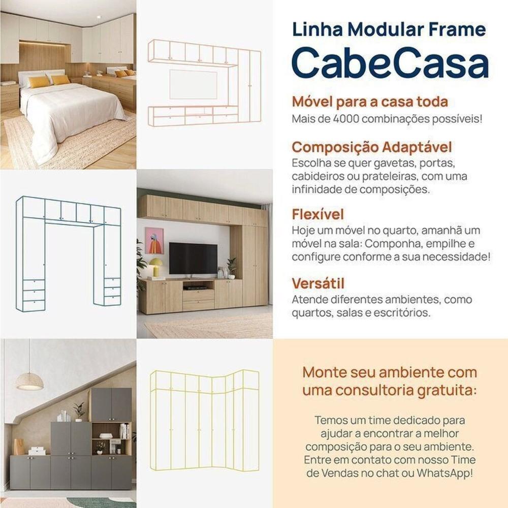 Miniatura Módulo 70x120 2 Portas Frame Cabecasa madeiramadeira Acácia