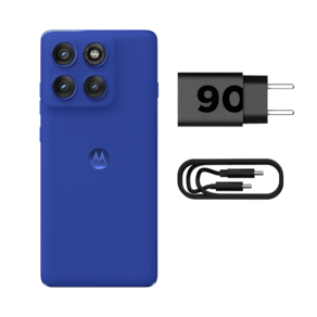 Smartphone Motorola Edge 60 Pro 6.7” 256GB 5G 120Hz pOLED Câmera 50MP Sony LYTIA 700C Azul