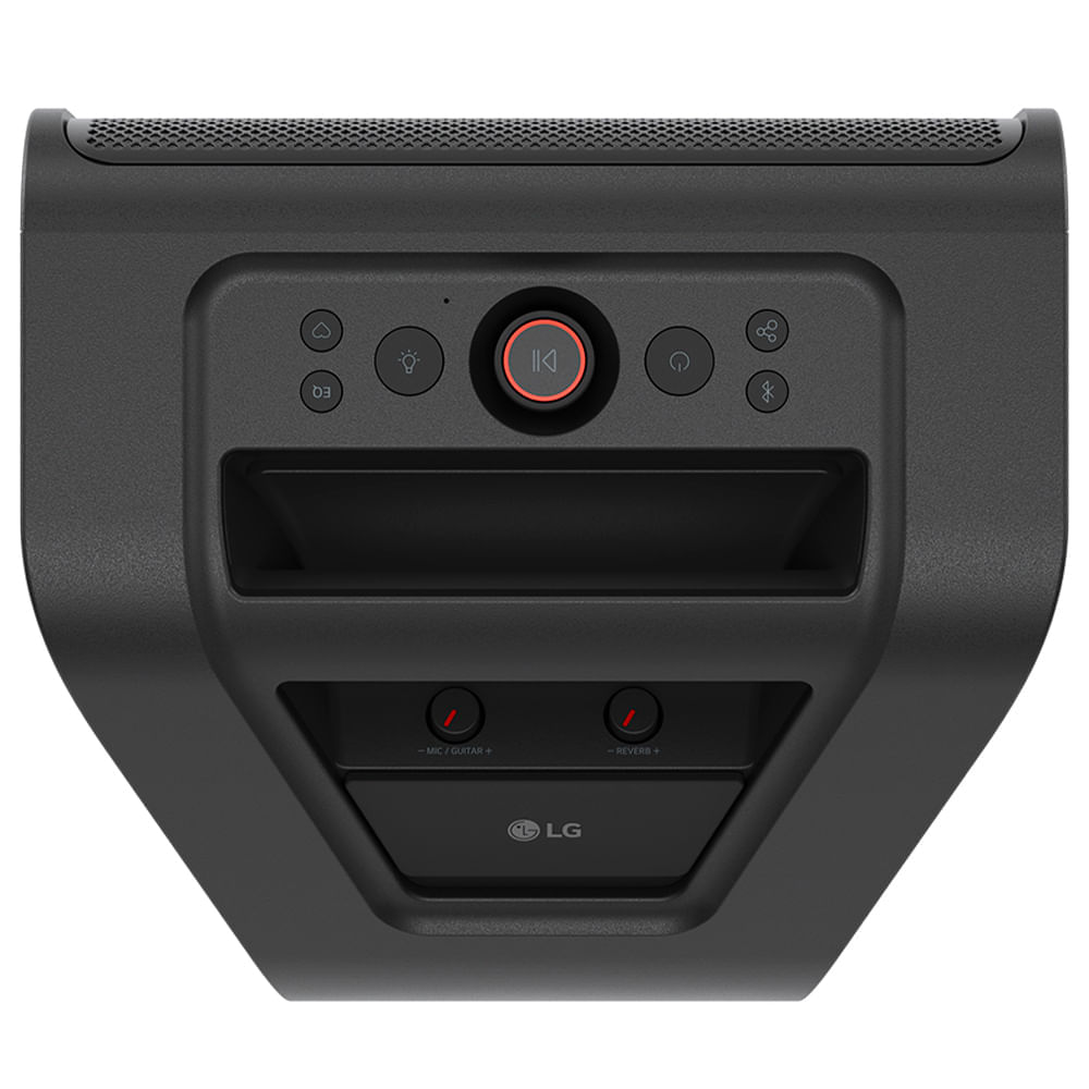 Miniatura Caixa de Som LG XBOOM Stage 301, 240W, Bluetooth, IPX4, Bateria 12h, Bass Boost, Luzes LED, Entrada Óptica e USB Bivolt
