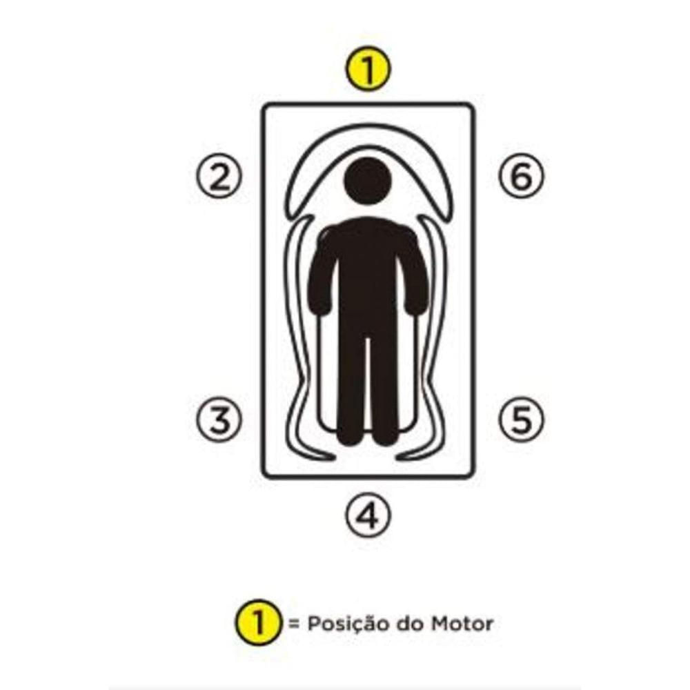 Miniatura Banheira Hidromassagem Astra Due Gran Luxo 160cmx90cmx44cm - 05 Jatos Acrílico P1 Sem Aquecedor 220V Sem Aquecedor