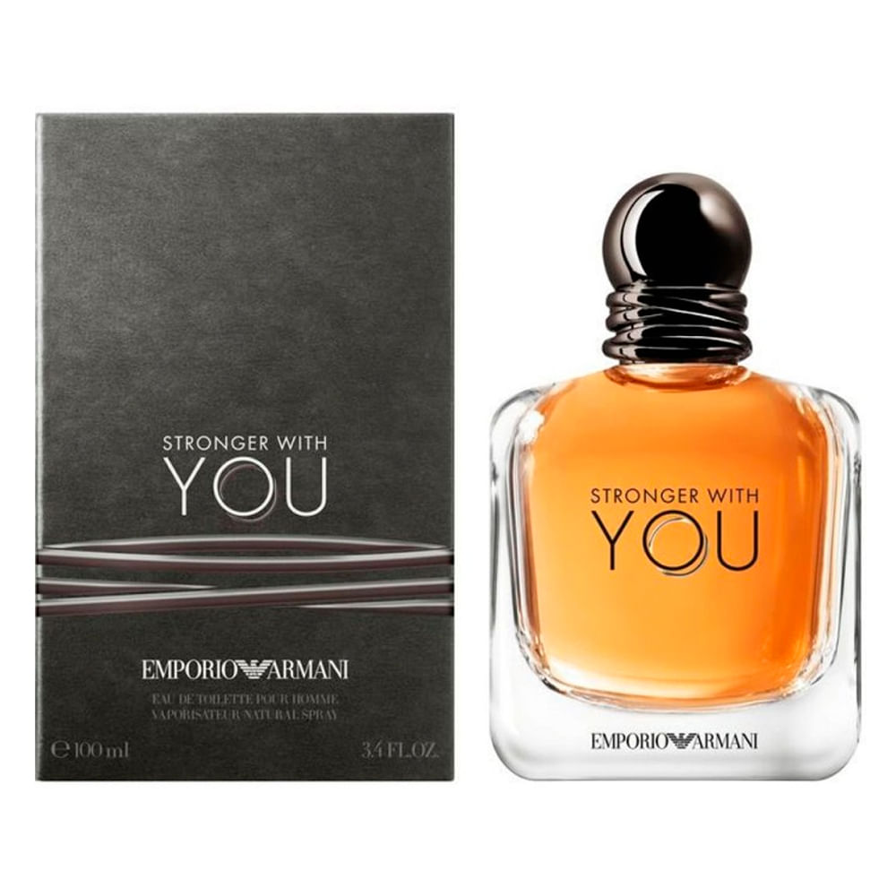 Miniatura Stronger with You Giorgio Armani Perfume Masculino - Eau de Toilette 100ml