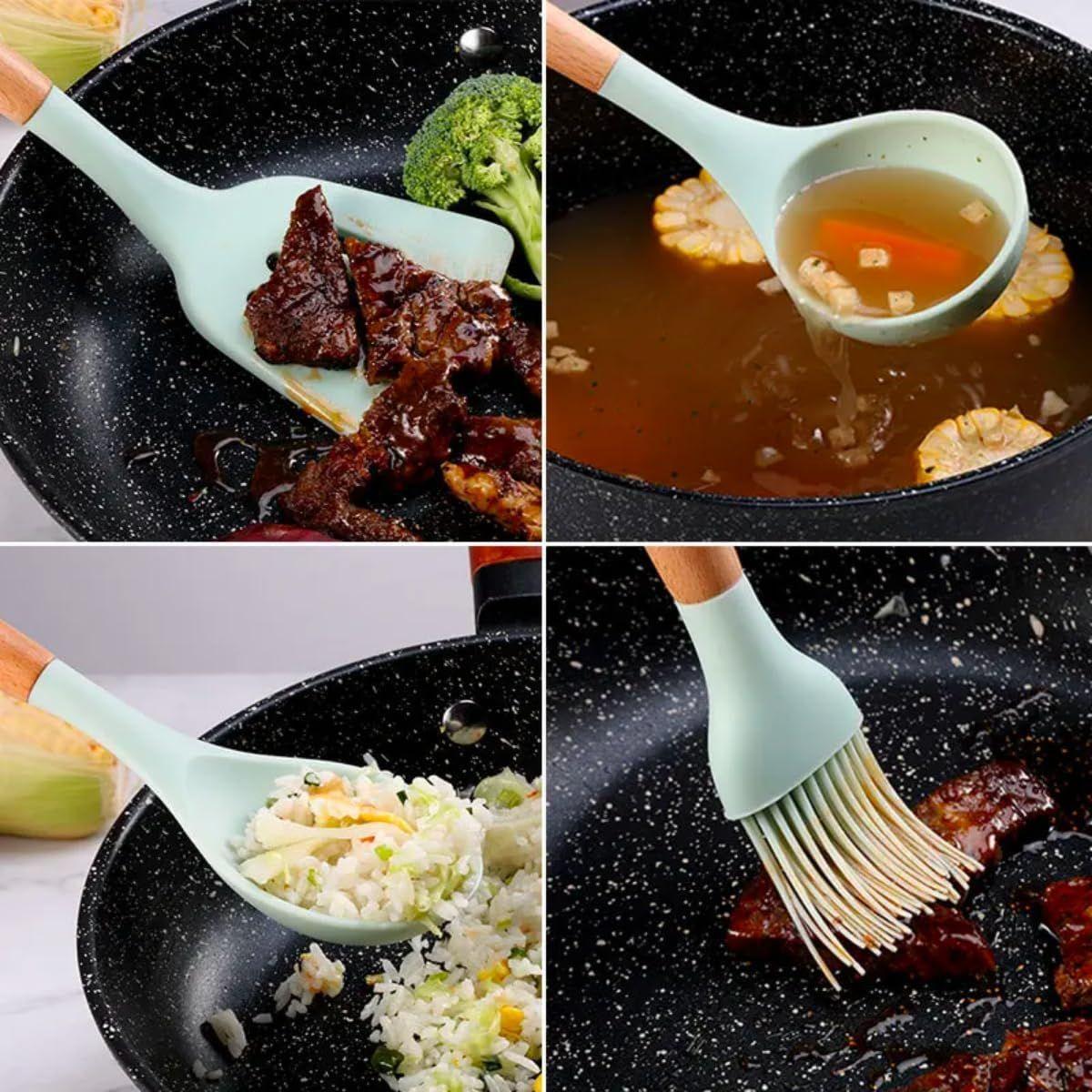 Kit 12 Utensilios De Cozinha Presente Mães
