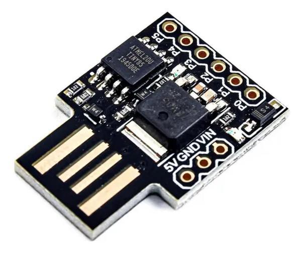 Miniatura Módulo Digispark Attiny85 Usb I2C Spi Pwm Analogico
