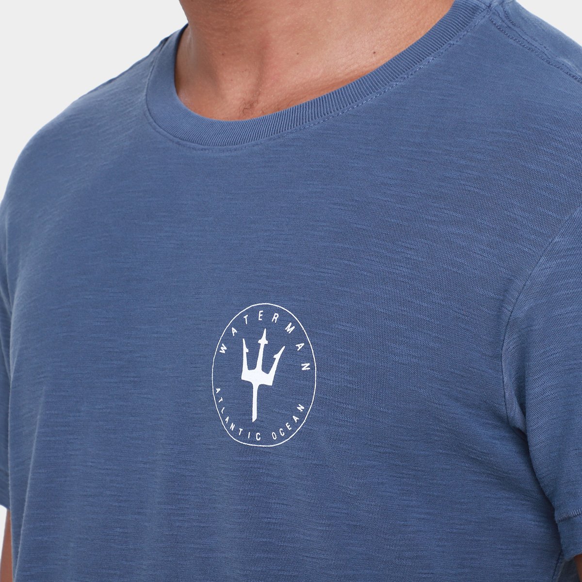 Miniatura Camiseta Osklen Rough Waterman Masculina Marinho - G