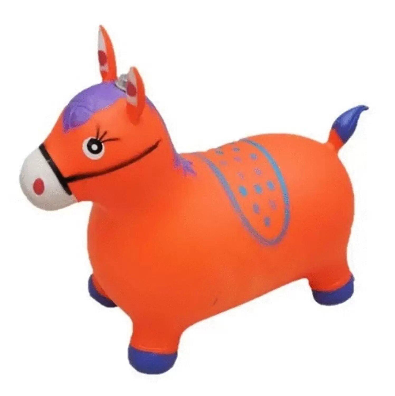 Miniatura Cavalinho Upa Upa Musical Com Luz Brinquedo Pula Pula 55Cm
