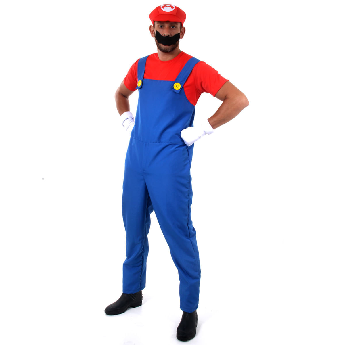 Miniatura Fantasia Mario Bross Adulto - Super Mario G