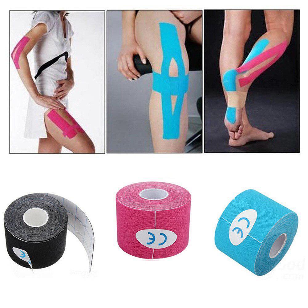 Miniatura Fita Kinesio Tape Bandagem Fisioterapia Alivio Muscular