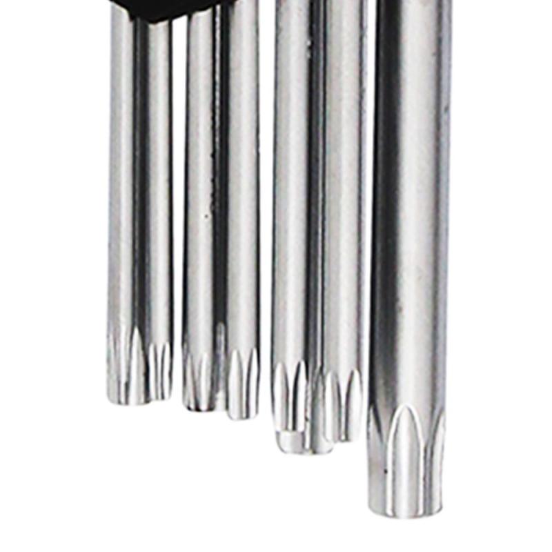 Jogo de Chave Torx Guia Média sem Furo Kit 10 Peças T9 à T50 CR-V 2059 WESTERN