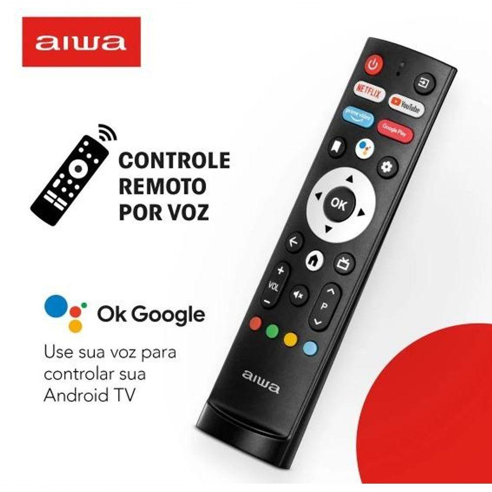 Miniatura Smart Tv Aiwa 50" Android 4k Borda Ultrafina Hdr10 Dolby áudio Aws-tv-50-bl-02-a Preto Bivolt