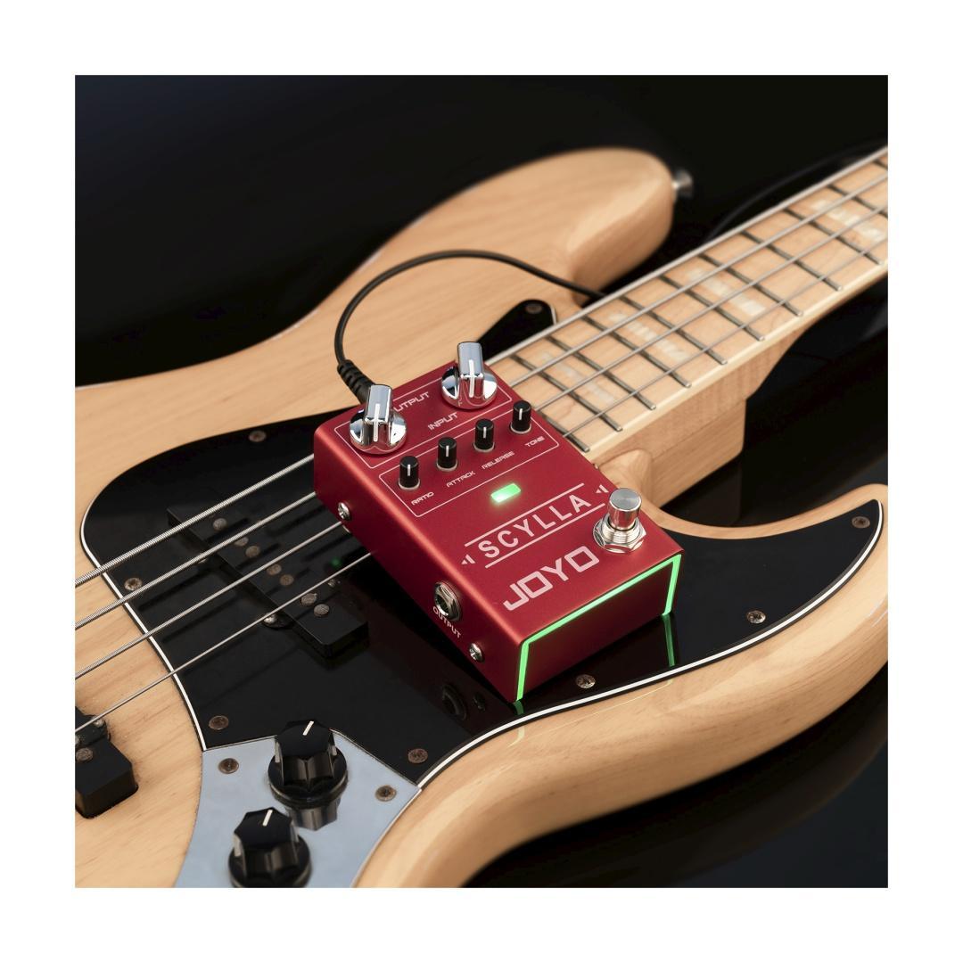 Pedal Contrabaixo Joyo Compressor Scylla