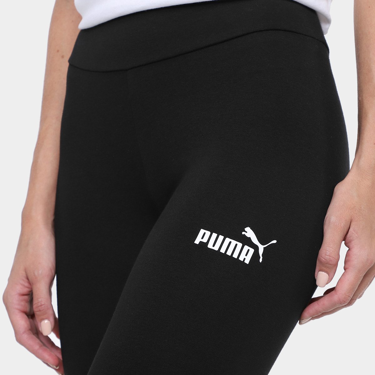 Miniatura Calça Legging Puma Essentials Feminina Preto - EEGG