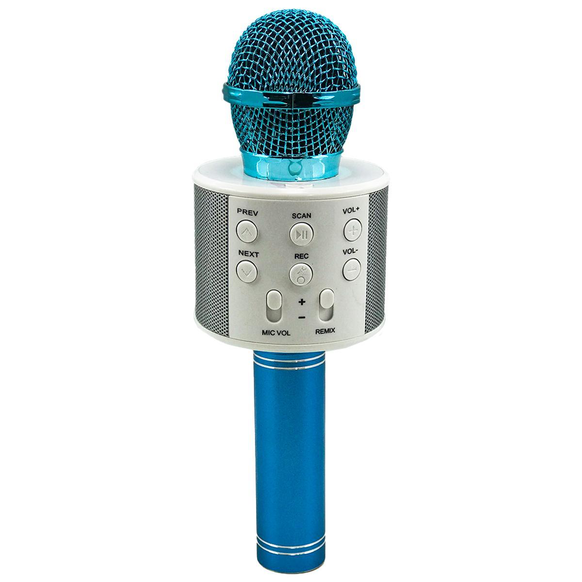 Miniatura Microfone Sem Fio Bluetooth Karaoke - Ws858