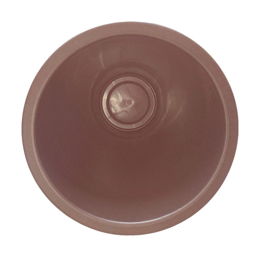 Vaso De Planta Grande 11 Litros Tacho Grego Plástico Reforçado 36x27 - Plasmont Cor:terracota
