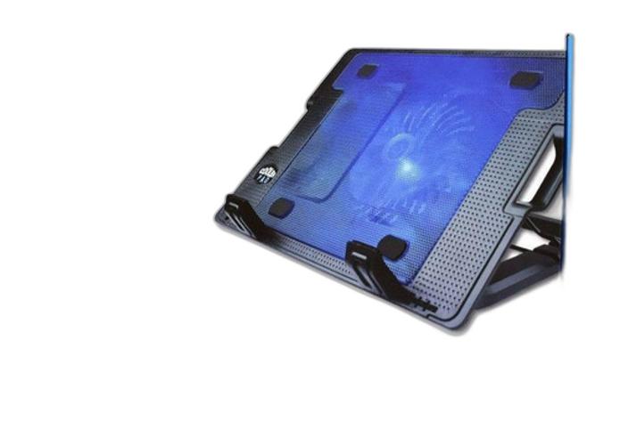 Miniatura Base Notebook com Cooler Luminoso e 2 USB - 9-17