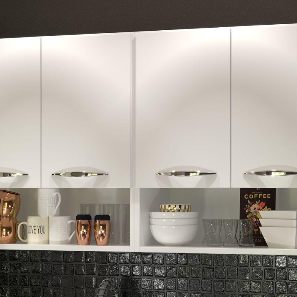 Miniatura Módulo Aéreo De Parede Com 4 Portas Branco