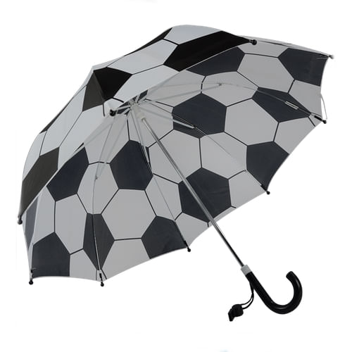 Miniatura Guarda Chuva Infantil Bola de Futebol com Apito