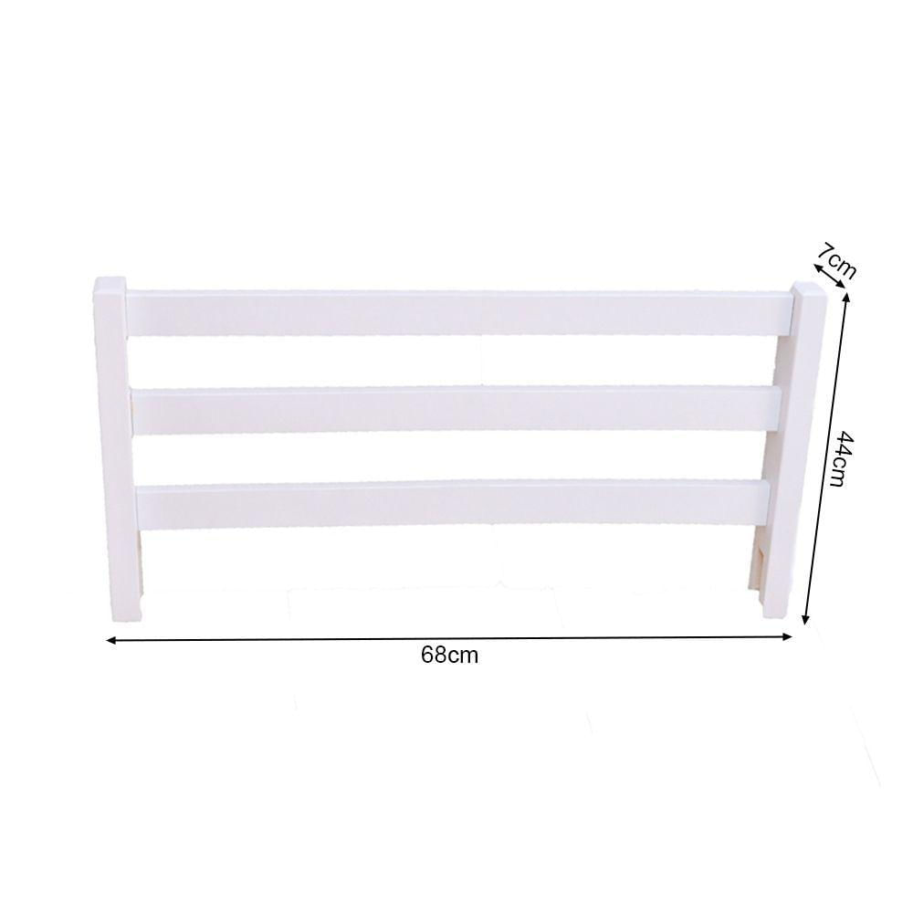 Miniatura Cama Solteiro Infantil Sonic Branco