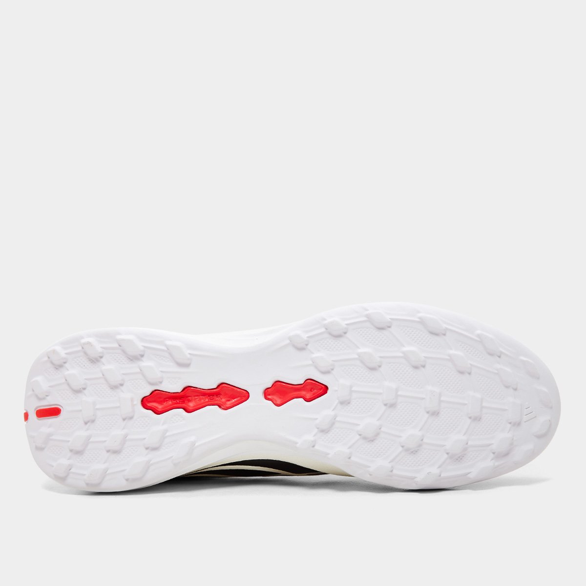 Miniatura Chuteira Society Infantil Adidas Predator League Branco+Vermelho - 26