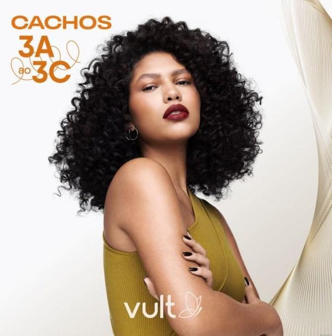 Miniatura Condicionador Intensivo Vult Cabelos Cachos 3A A 3C 325Ml