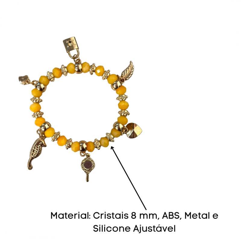 Miniatura Pulseira Oxum Umbanda Candomblé
