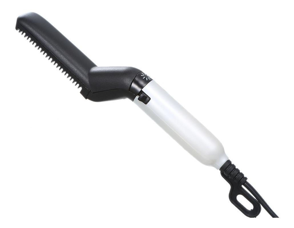 Miniatura Chapinha Alisadora Modeladora Barba E Cabelo Masculino Preta - Chapinha - Chapinha Alisadora Modeladora.
