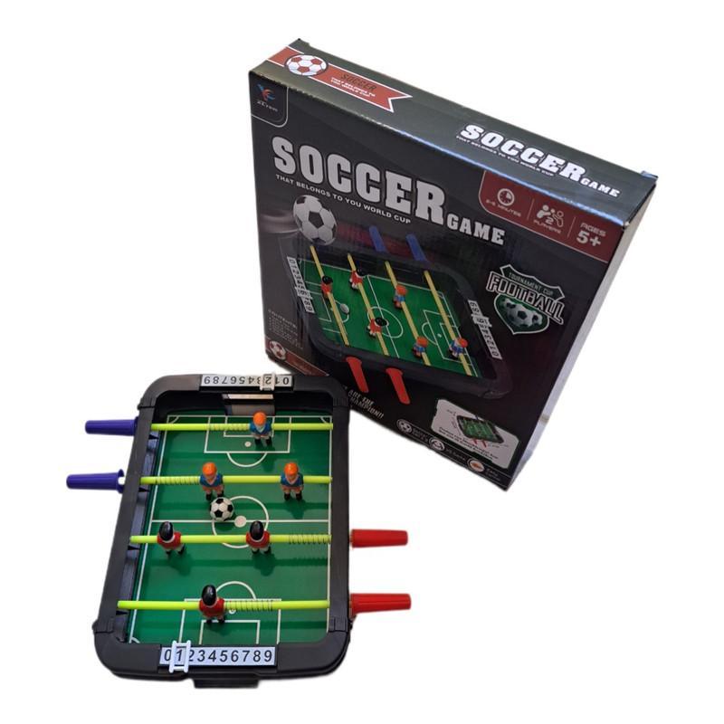 Miniatura Totó Pacau Divertido Mini Pebolim Futebol De Mesa