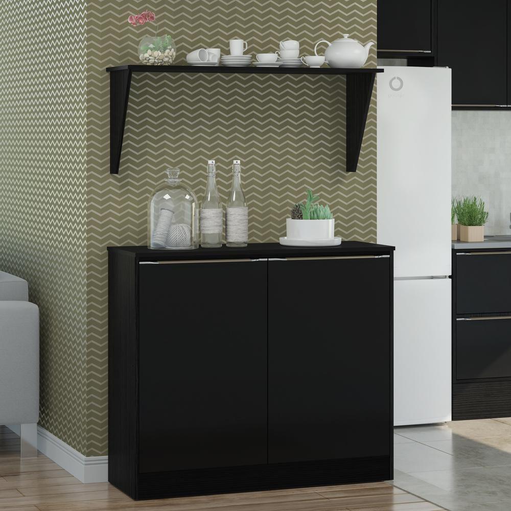 Miniatura Bancada Balcão/mesa Cozinha Multimóveis Preto