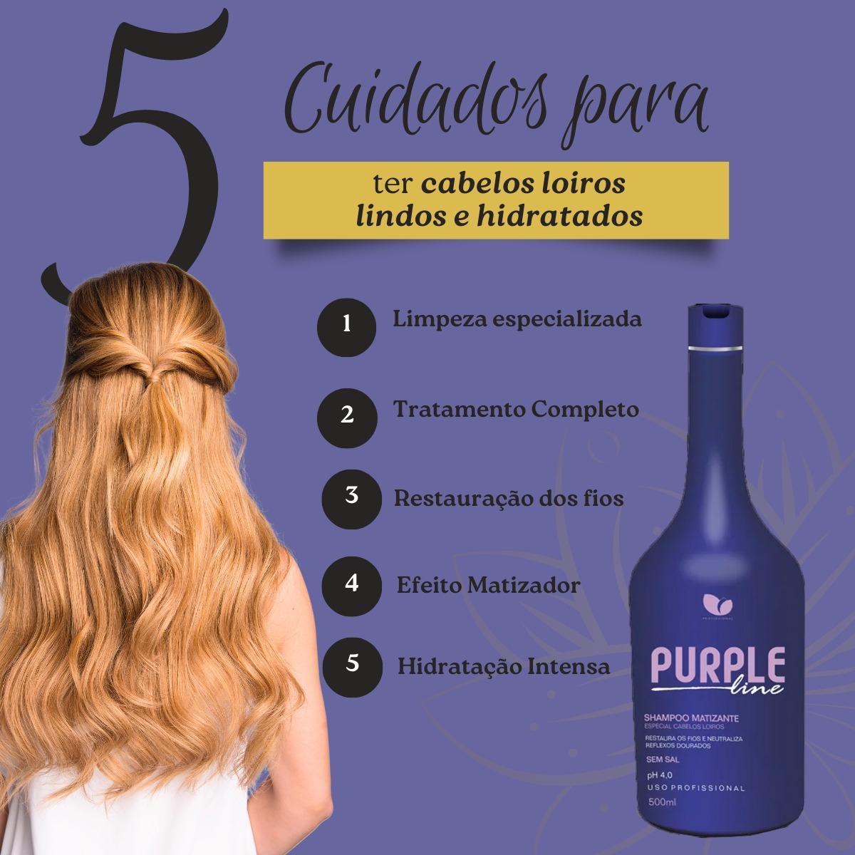 Miniatura Máscara Purple Line Manga Rosa 250 Ml