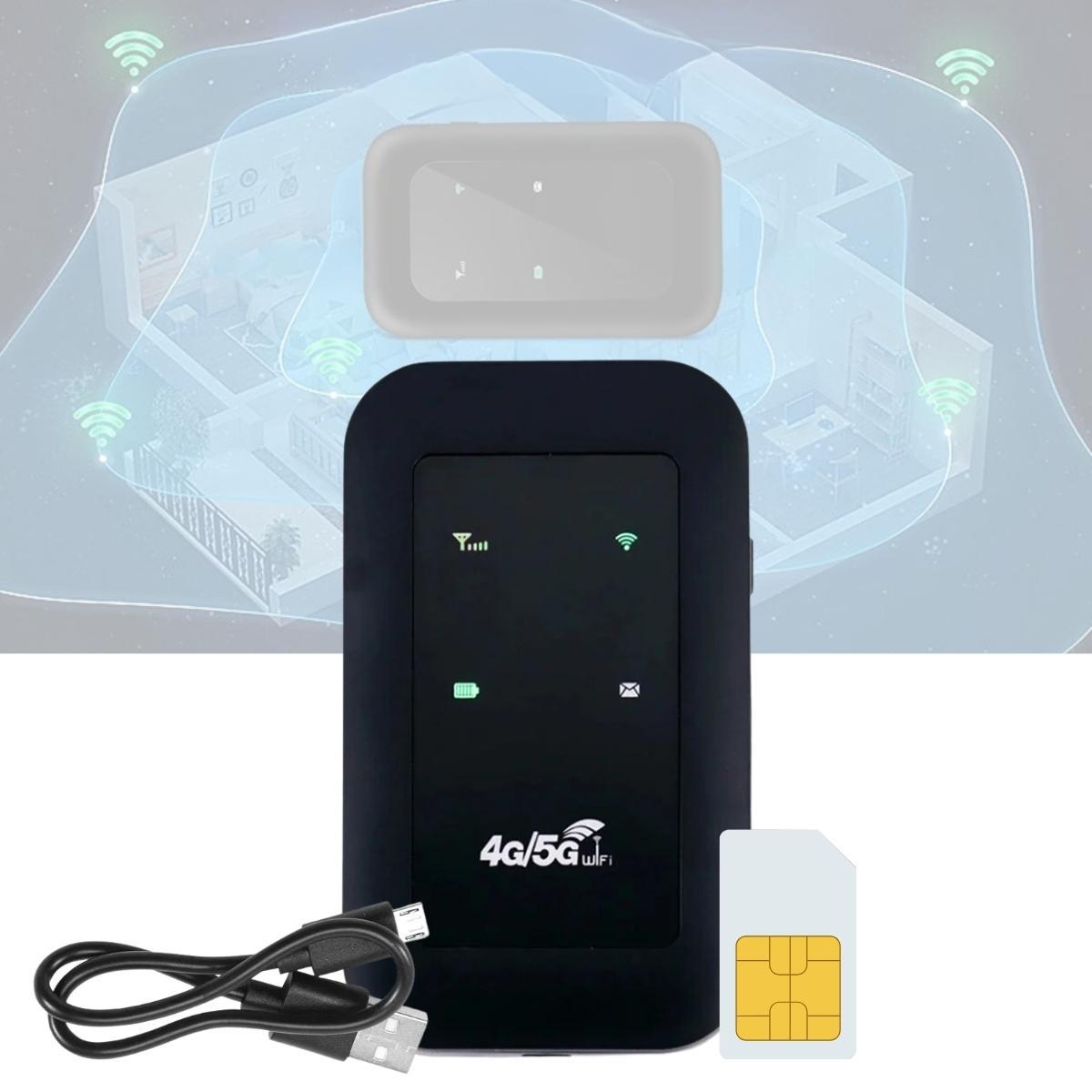 Miniatura Modem Roteador Wifi Portátil Sem Fio Amplificador Internet
