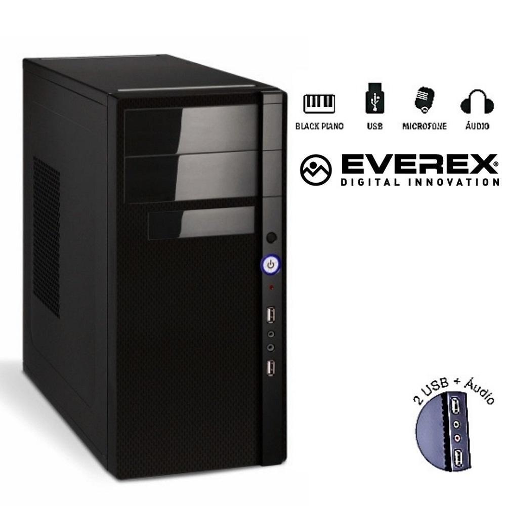 Miniatura Computador Intel Core i3-330M, 4GB , 1TB HD e Linux - Everex