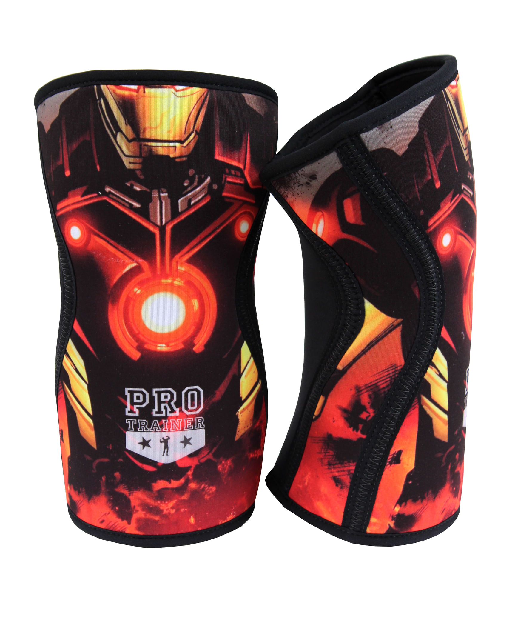 Miniatura Joelheira Crossfit homem ferro neoprene tamanho g