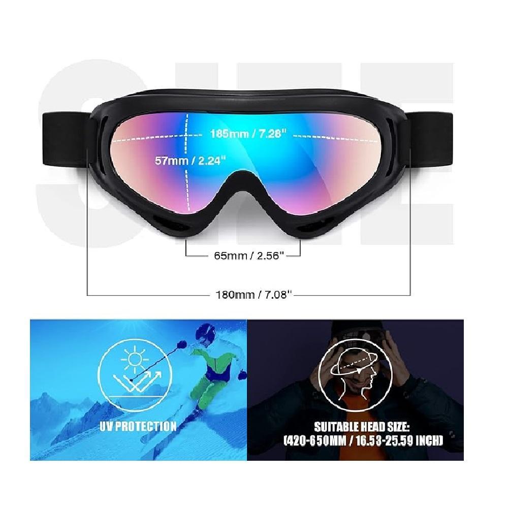 Miniatura Óculos Para Neve Ski E Snowboard Com Proteção Uv400