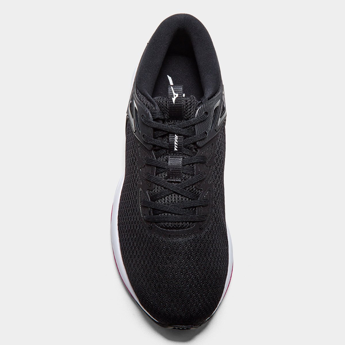 Miniatura Tênis Mizuno Wave Titan 2 Feminino Preto+Rosa - 34