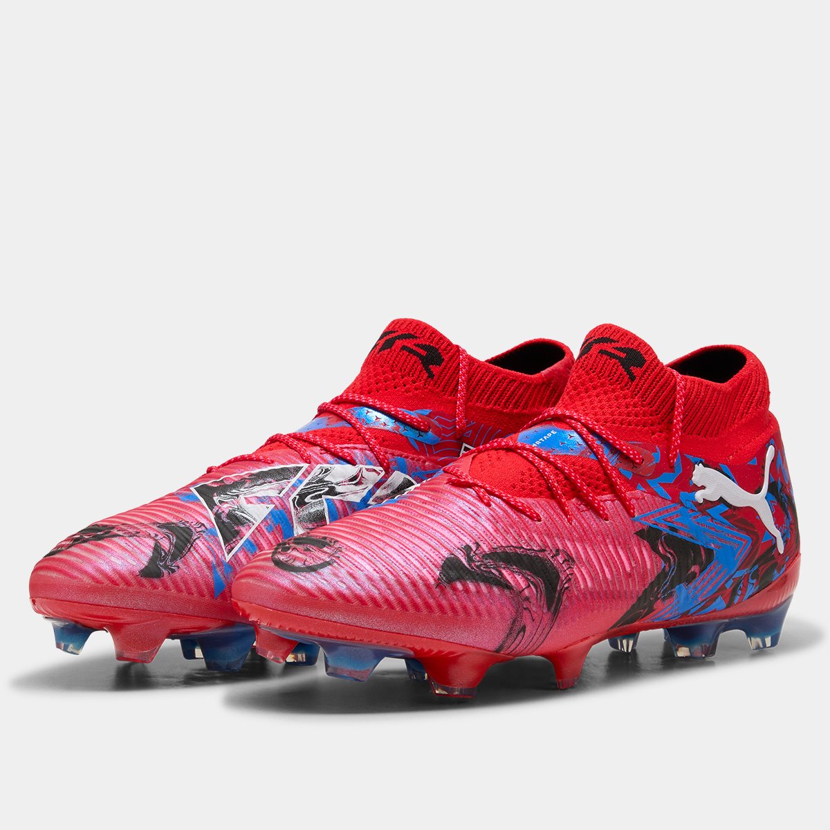 Miniatura Chuteira Campo Puma Future 8 Ultimate Playmakers Unissex Vermelho - 37