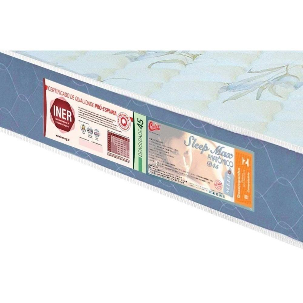 Miniatura Colchão King Espuma D45 Sleep Max (193x203x15) - Castor
