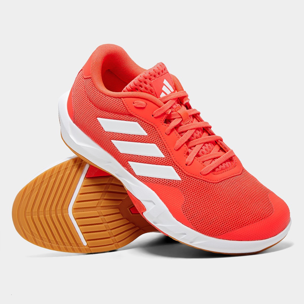 Miniatura Tênis Adidas Amplimove Trainer Masculino Vermelho+Branco - 39