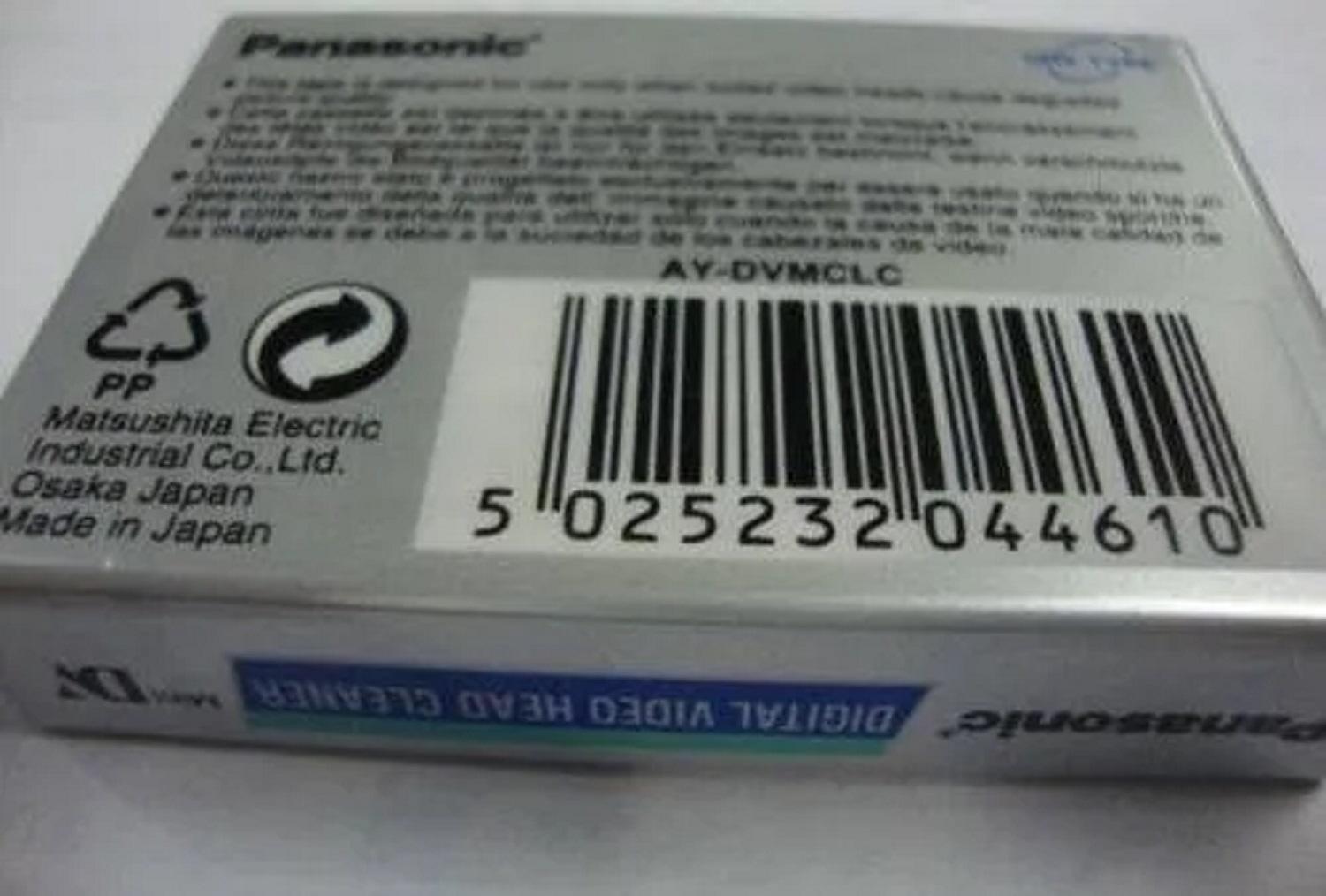 Miniatura Fita De Limpeza Mini Dv Panasonic Ay-Dvmclc