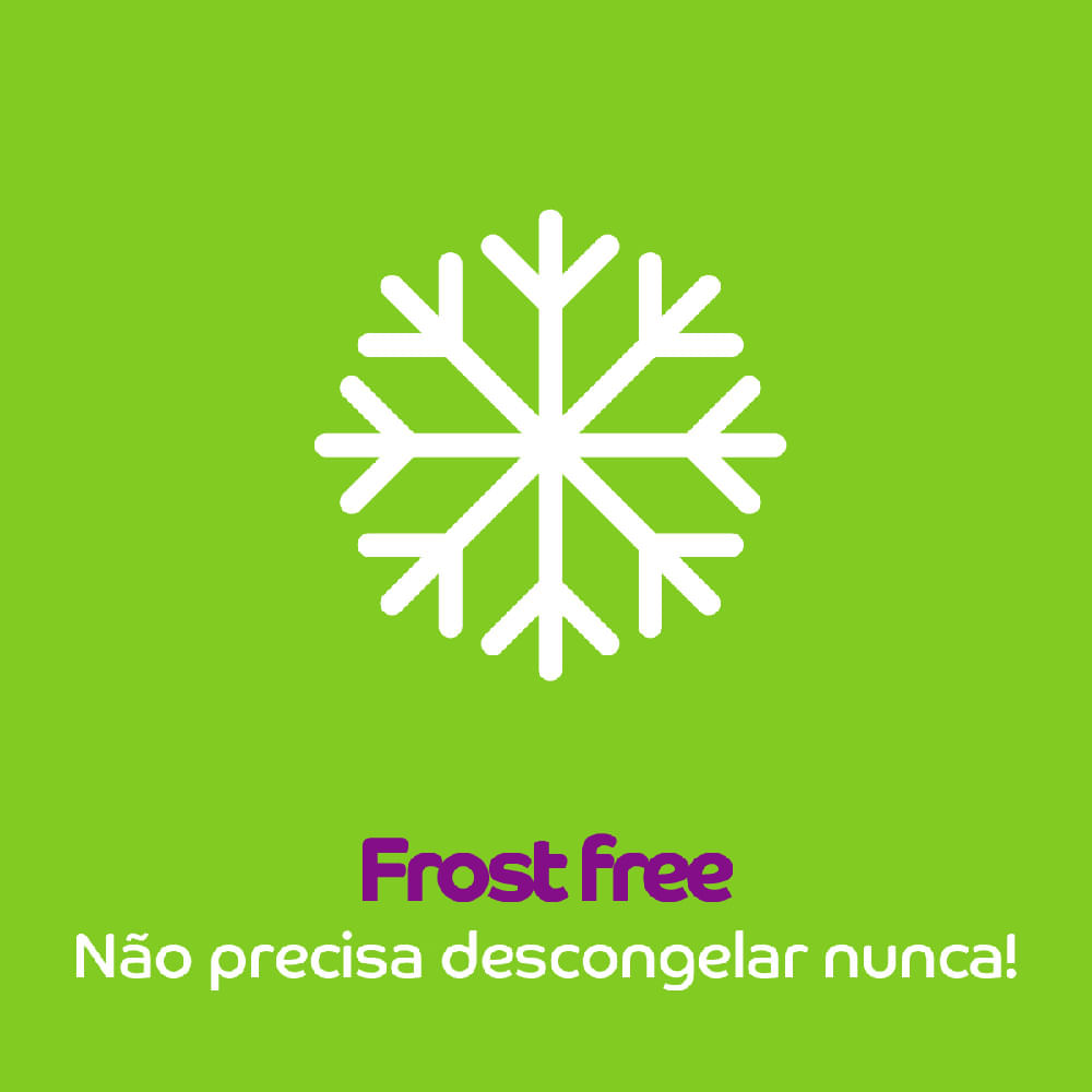 Geladeira Consul Frost Free Duplex 397 litros Evox com freezer embaixo - CRE44BK 110V
