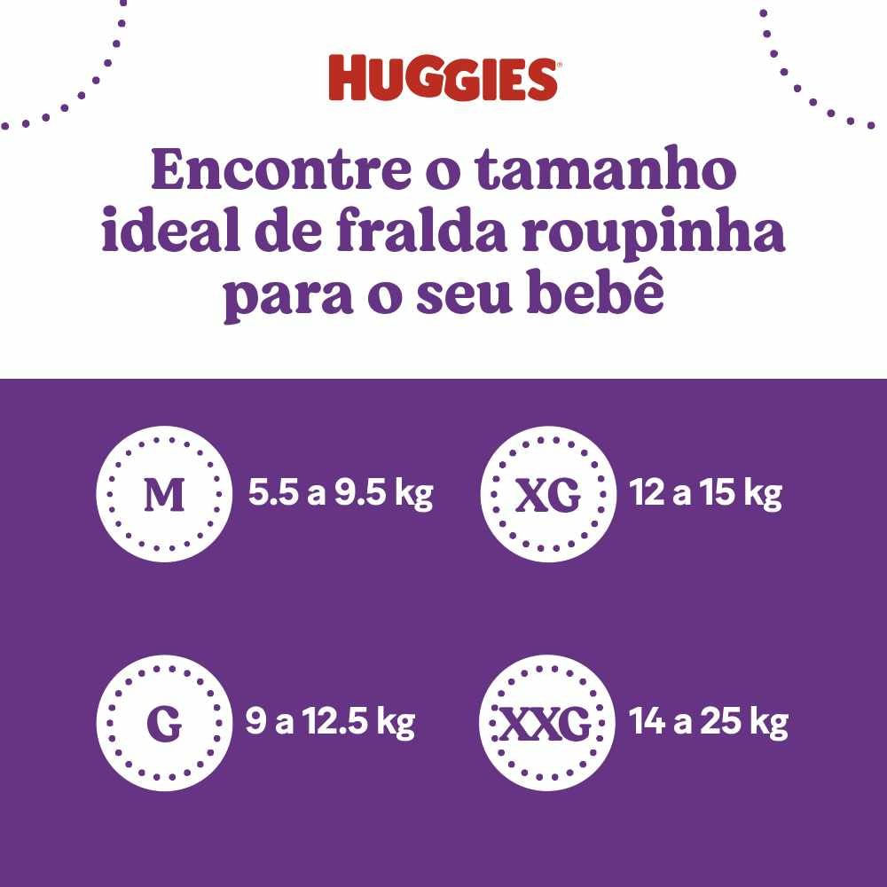 Miniatura Fralda Huggies Supreme Care Roupinha Xg Max 80 Unidades