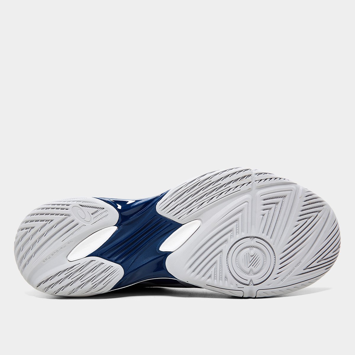 Miniatura Tênis Asics Gel Rocket 12 Masculino Azul+Cinza - 39