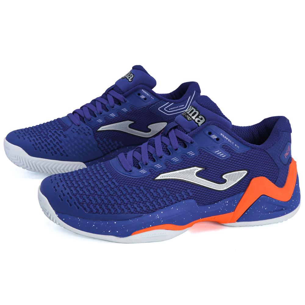 Miniatura Tênis Joma Ace Pro Clay - Saibro - Azul e Laranja 44